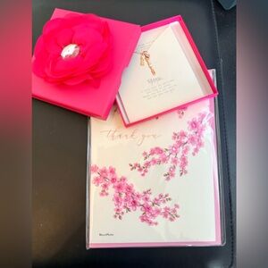 Mother’s Day gift set- necklace, box and card